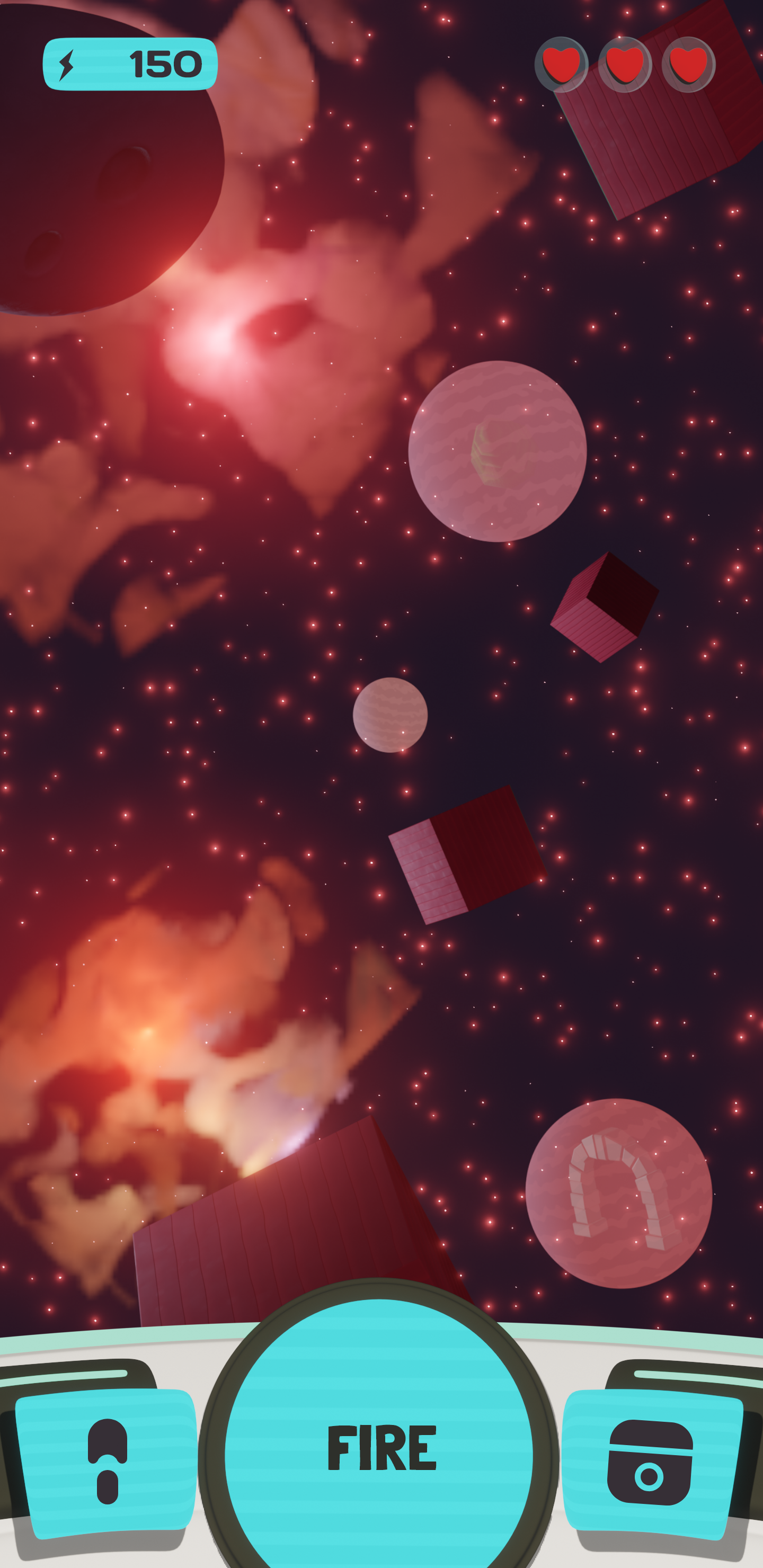 Living Space - in game fighting scene