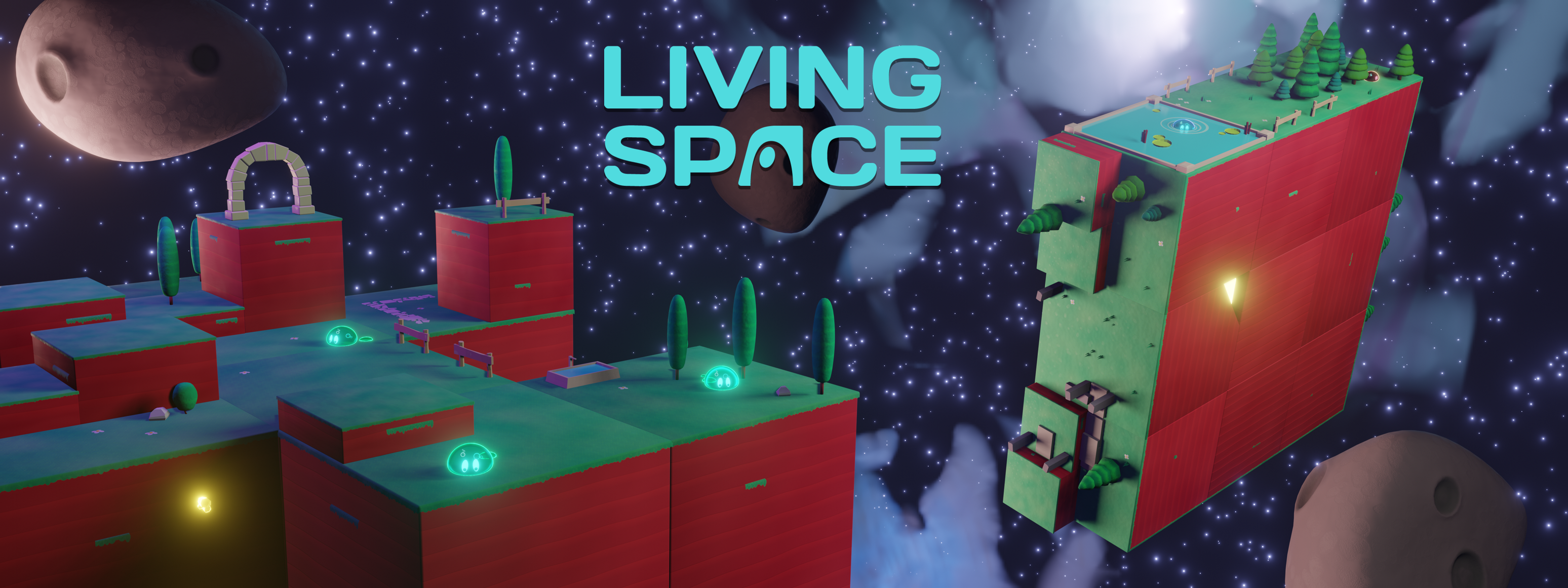 Living Space - a mobile mixed reality game