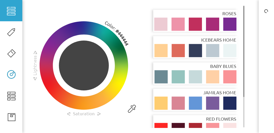 Skizzen App - Image of the color selection